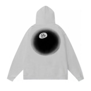8 BALL FADE HOODIE BLACK