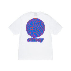 8 BALL GRID TEE WHITE
