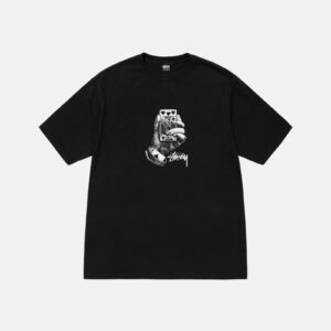 ALL BETS OFF BLACK TEE PIGMENT DYED