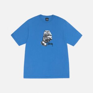 ALL BETS OFF BLUE TEE PIGMENT DYED