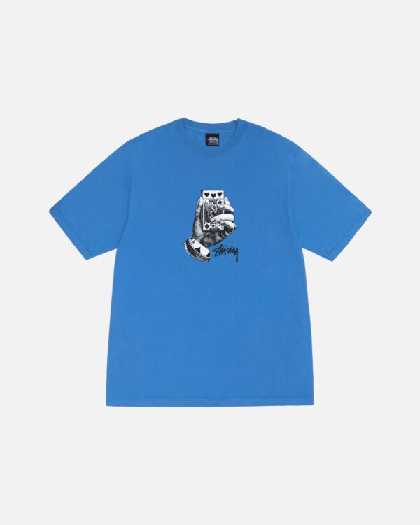 ALL BETS OFF BLUE TEE PIGMENT DYED