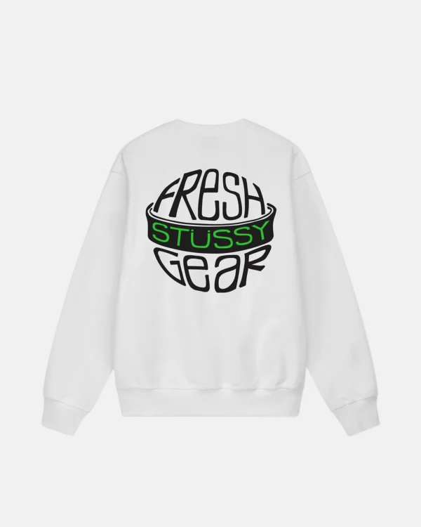 FRESH GEAR WHITE CREW