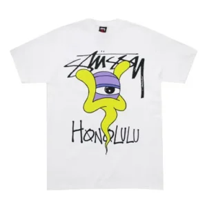 Ghost X Stussy Honolulu Shirt White
