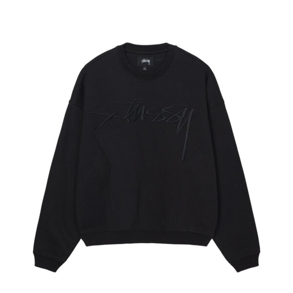 RELAXED SMOOTHSTOCK BLACK CREW