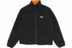 Stussy 8 Ball Sherpa Reversible Jacket Orange