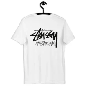 Stussy Amsterdam Shirt black white