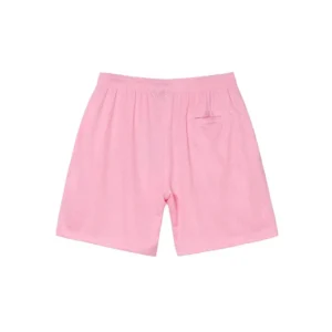 Stussy Big Basic Mesh Short Pink
