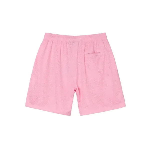 Stussy Big Basic Mesh Short Pink
