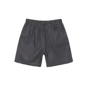 Stussy Boxy Linen Short – Black