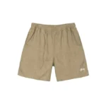 Stussy Boxy Linen Short – Brown