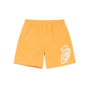 Stussy Curly S Water Short – Orange