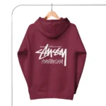 Unisex Stussy Amsterdam Hoodie red
