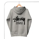 Unisex Stussy Hawaii Hoodie grey