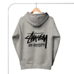 Unisex Stussy Los Angeles Hoodie grey