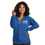 Unisex Stussy Los Angeles Zip up Hoodie