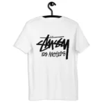 Unisex Stussy Los Angeles t shirt white