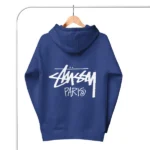 Unisex Stussy Paris Hoodie royal