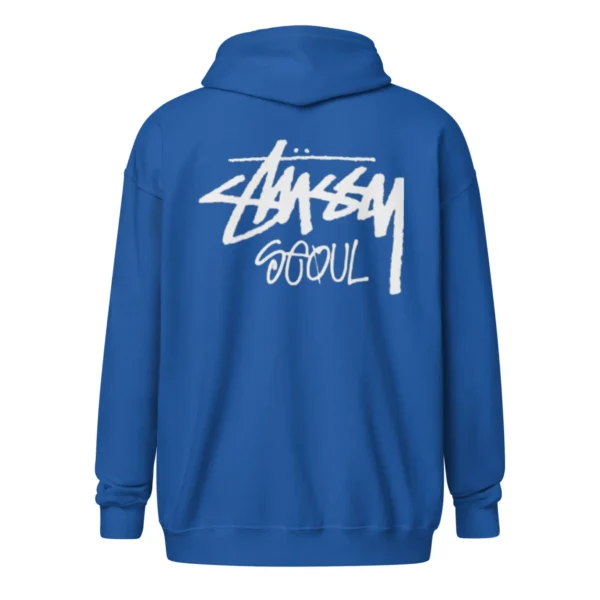 Unisex Stussy Seoul zip hoodie