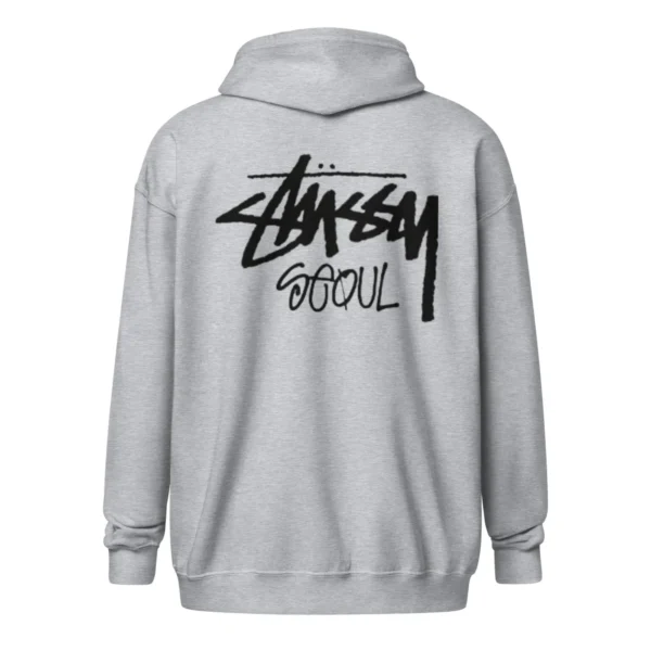 Unisex Stussy Seoul zip hoodies