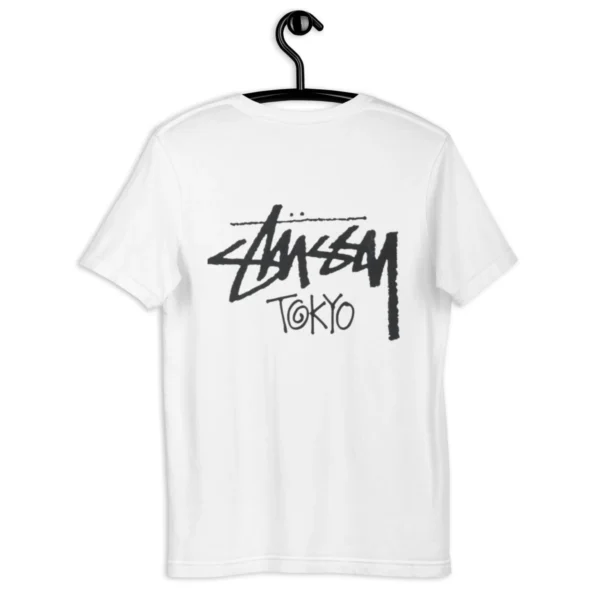 Unisex Stussy Tokyo t shirt white